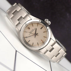 Rolex 25mm Oyster Perpetual Stainless Steel Oyster Ladies Watch 6718
