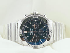 Breitling Chronomat B01 42mm Steel Band Rotating Green Dial AB0134101L1A1