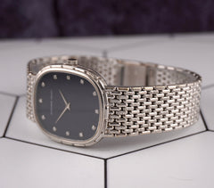 Audemars Piguet 29mm Cobra 18K White Gold Factory Diamond Dial Watch C74765