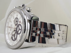 Breitling Bentley Barnato Racing 49mm Steel Fixed Silver Dial A25366