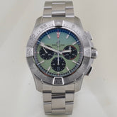 Breitling Avenger B01 Chronograph 44mm Steel Mint Green Dial AB0147101L1A1