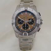 Breitling Avenger B01 Chronograph 44mm Steel Rotating Beige Dial AB0147101A1A1