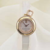 Van Cleef & Arpels Charms Mini Watch 25.5mm 18K RG Silver Dial VCAR0298000