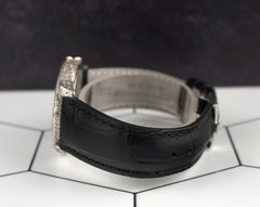 Rolex 35mm Cellini Cellinium Platinum 2ct Diamonds Mop Dial Men's Watch 5240