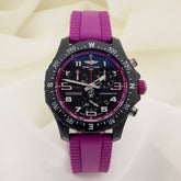 Breitling Endurance Pro 38mm Breitlight Black Dial Rubber Strap MSRP $3,550