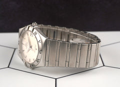 Omega 33mm Constellation Stainless Steel Silver Dial Watch 1512.30