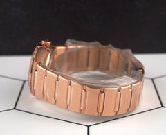 Omega 29mm Constellation 18K Rose Gold Diamond Dial Watch 131.55.29.20.52.001