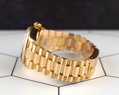 Rolex President Day-Date 36mm 18K Yellow Gold Champagne Dial Men's Watch 18038