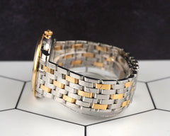 Omega 36mm De Ville Date YG Steel Automatic Steel Mens Watch 424.20.37.20.02.001