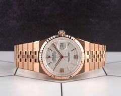 Rolex 36mm Land-Dweller 18K Rose Gold Men's Watch 127235