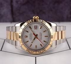 Rolex Men Datejust 36mm Turn-O-Graph 18K Yellow Gold/Steel Watch Oyster 116263