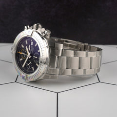 Breitling Avenger Chronograph 45mm Black Dial Steel Mens Watch A13317