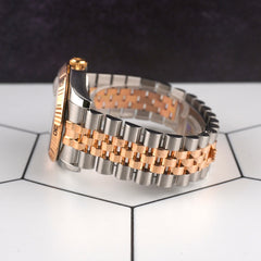 Rolex 36mm Datejust Turn-O-Graph 18K Rose Gold/Steel Jubilee Watch 116261