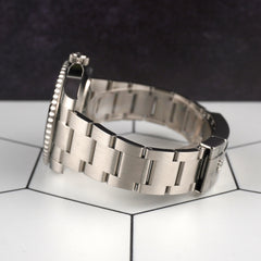 Rolex 40mm Submariner Ceramic Stainless Steel Oyster Black Dial Men Watch 114060