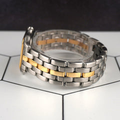 Cartier Panthere 27mm Silver Dial Two-Tone Quartz Date Watch 110000R