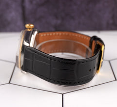 Rolex 34mm Oyster Perpetual Zephyr Vintage 2-Tone Leather watch Ref 6582