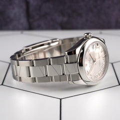 Rolex Datejust Midsize 31mm Silver Roman Dial Steel Ladies Watch 178240