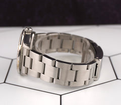 Rolex Oyster Perpetual 31mm 2ct Diamonds Green Motif Dial Watch 77080