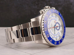 Rolex Yacht-Master II 44mm Blue Cerachrom Bezel Stainless Steel 116680