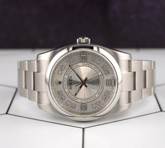 Rolex Oyster Perpetual 36mm Concentric Dial Steel Mens Watch 116000