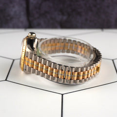Rolex Datejust Tridor 26mm Anniversary Gold Dial Ladies Watch 69179