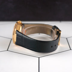 Omega 29mm Constellation 18K Yellow Gold Diamond Dial Watch 131.58.29.20.58.001