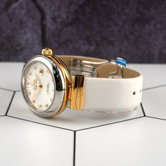 Omega De Ville Ladymatic 34mm Supernova MOP Dial Watch 425.22.34.20.55.002
