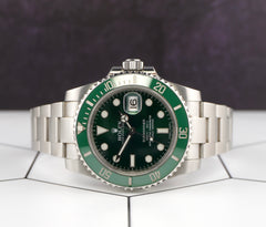Rolex Submariner Date Hulk 40mm Ceramic Steel Green Dial Men Watch 116610LV