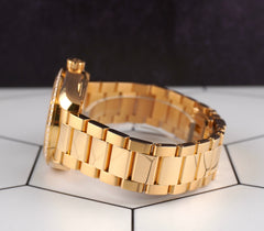 Omega 38.5mm Seamaster Aqua Terra Yellow Gold MOP Dial Watch 231.55.39.21.55.002