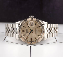 Rolex 36mm Datejust Mens Stainless Steel Watch Jubilee Band Silver Dial 1625