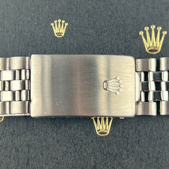 Rolex Datejust 1989 20mm Men's Jubilee Bracelet Steel Band 62510H Ref 1601