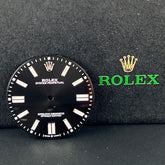 Rolex 41mm Oyster Perpetual Men's Steel Black Dial White Stick Ref: 124300