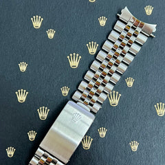 Rolex Date 1987 Men's Jubilee 19mm Bracelet Steel Band 62510H 574 Ends 15200