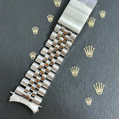 Rolex Date 1987 Men's Jubilee 19mm Bracelet Steel Band 62510H 574 Ends 15200