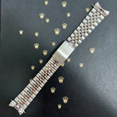 Rolex Datejust 1966 20mm Men's Jubilee Bracelet Steel Crown Band Ref 1601