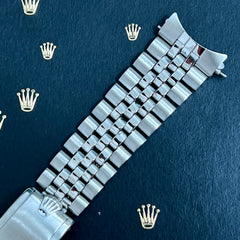 Rolex Datejust 1971 20mm Men's Jubilee Bracelet Steel Band 6251H Ref 1601