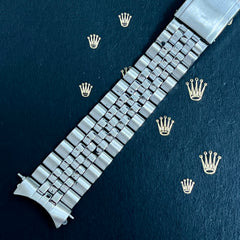 Rolex Datejust 1971 20mm Men's Jubilee Bracelet Steel Band 6251H Ref 1601