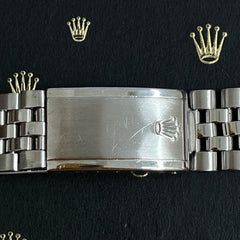 Rolex Datejust 1977 36mm Men's Jubilee Steel 20mm Band 55 Ends Ref: 1601