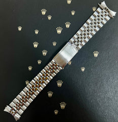 Rolex Datejust 1970 20mm Men's Jubilee Bracelet Steel Crown Band 6251H Ref 1601
