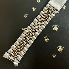 Rolex Datejust 1970 20mm Men's Jubilee Bracelet Steel Crown Band 6251H Ref 1601