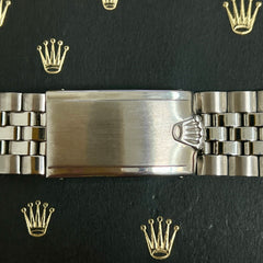 Rolex Datejust 1970 20mm Men's Jubilee Bracelet Steel Crown Band 6251H Ref 1601