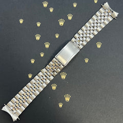 Rolex Datejust 1969 20mm Men's Jubilee Bracelet Steel Crown Band Ref 1601
