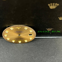 Rolex DateJust 2 II Men’s 41mm Gold FACTORY Diamond Dial Oyster Ref: 116333