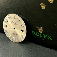 Rolex Datejust II Men's 41mm Steel Silver Dial Blue Arabic Oyster Ref: 116334