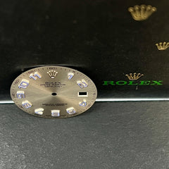 Rolex Datejust II Men's 41mm Steel Silver Dial Blue Arabic Oyster Ref: 116334