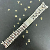 Rolex Datejust 1968 20mm Men's Jubilee Bracelet Steel Crown Band Ref 1601