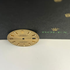 Rolex Datejust Men's 36mm Gold Dial Gold Stick Oyster Jubilee 16233