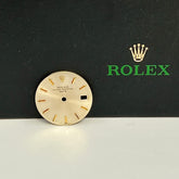 Rolex Date Ladies 26mm SIlver Dial Gold Stick Oyster Jubilee 6917 69173