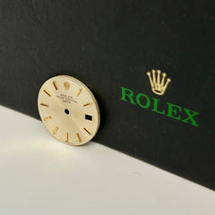 Rolex Date Ladies 26mm SIlver Dial Gold Stick Oyster Jubilee 6917 69173
