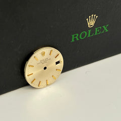 Rolex Date Ladies 26mm SIlver Dial Gold Stick Oyster Jubilee 6917 69173